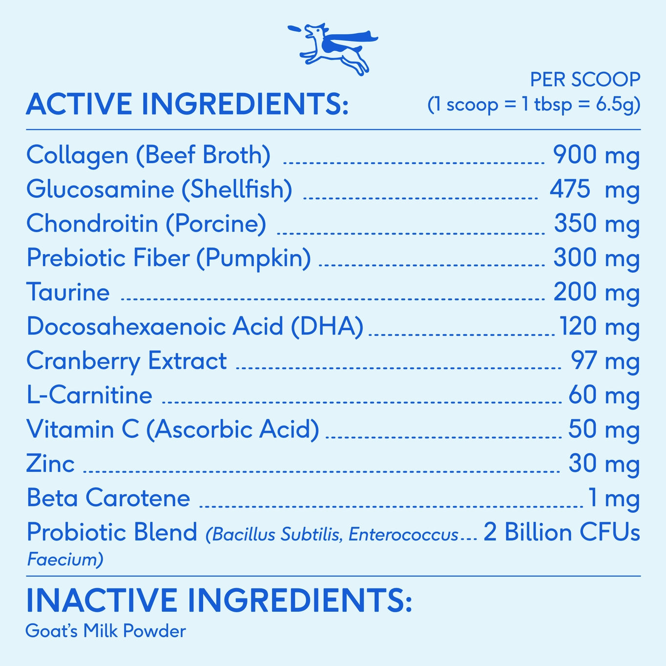 Native Pet The Daily Powder Supplement, 11-in-1 Multivitamins For Dogs