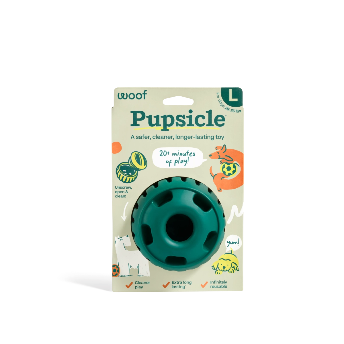 Woof Pupsicle Enrichment Toy