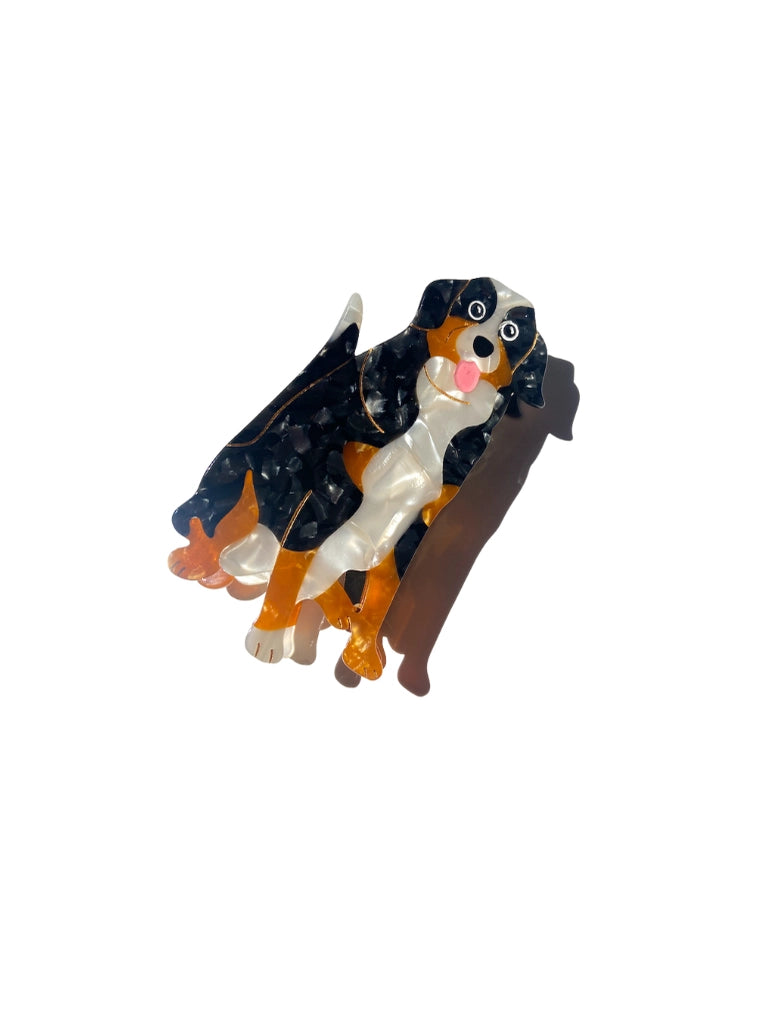 Solar Eclipse Dog Breed Claw Hair Clip | Eco-Friendly