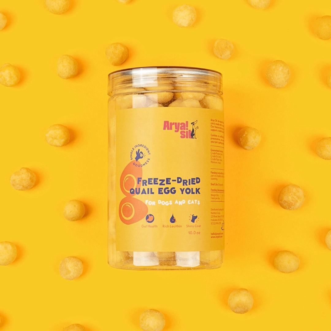 Arya Sit! Freeze Dried Quail Egg Yolk