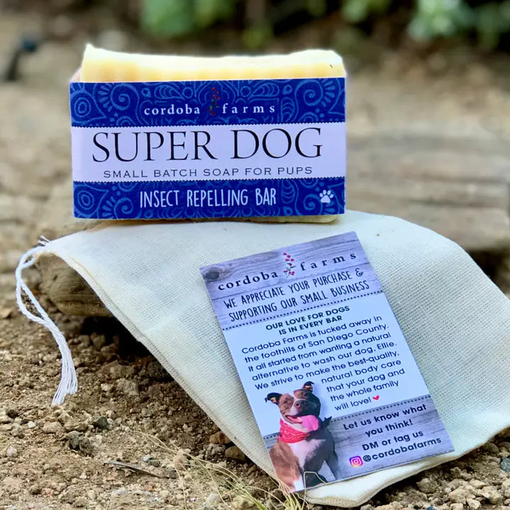Cordoba Farms Sugar Dog Insect Repelling Shampoo Bar