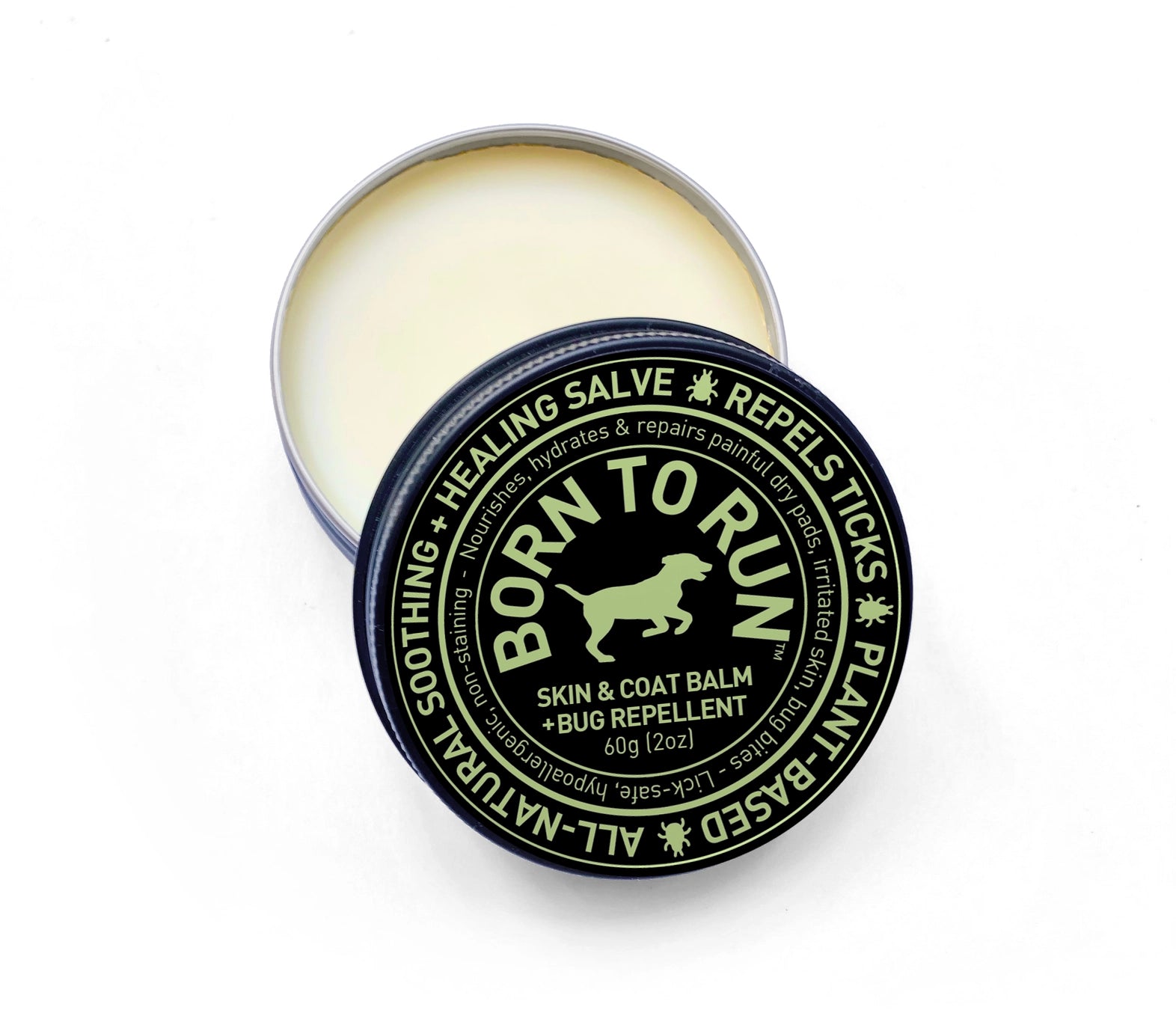 Born To Run Skin & Coat Healing Balm w/ Bug Repellent Organic