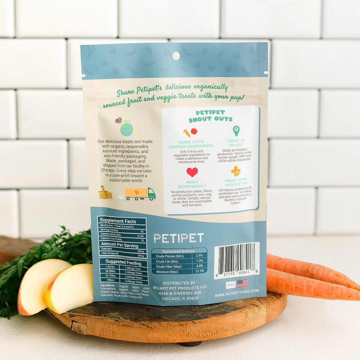 Petipet Allergy Aid Functional Treats - Vegan