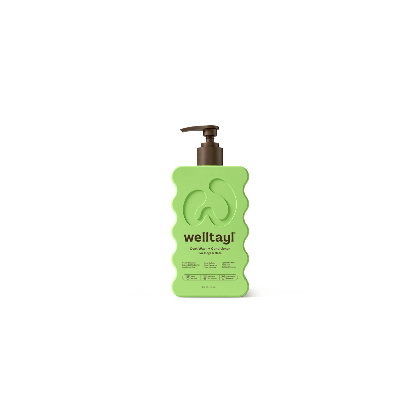 Welltayl Dog Coat Wash + Conditioner (Cat-Safe)