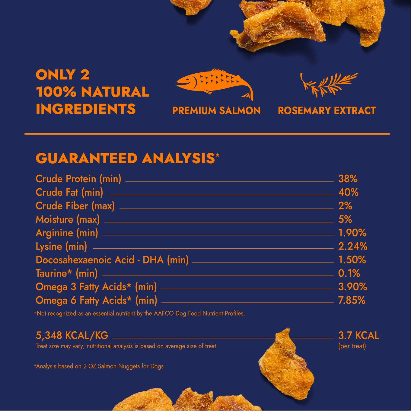 Finfare Freeze Dried Salmon Nuggets For Dogs & Cats