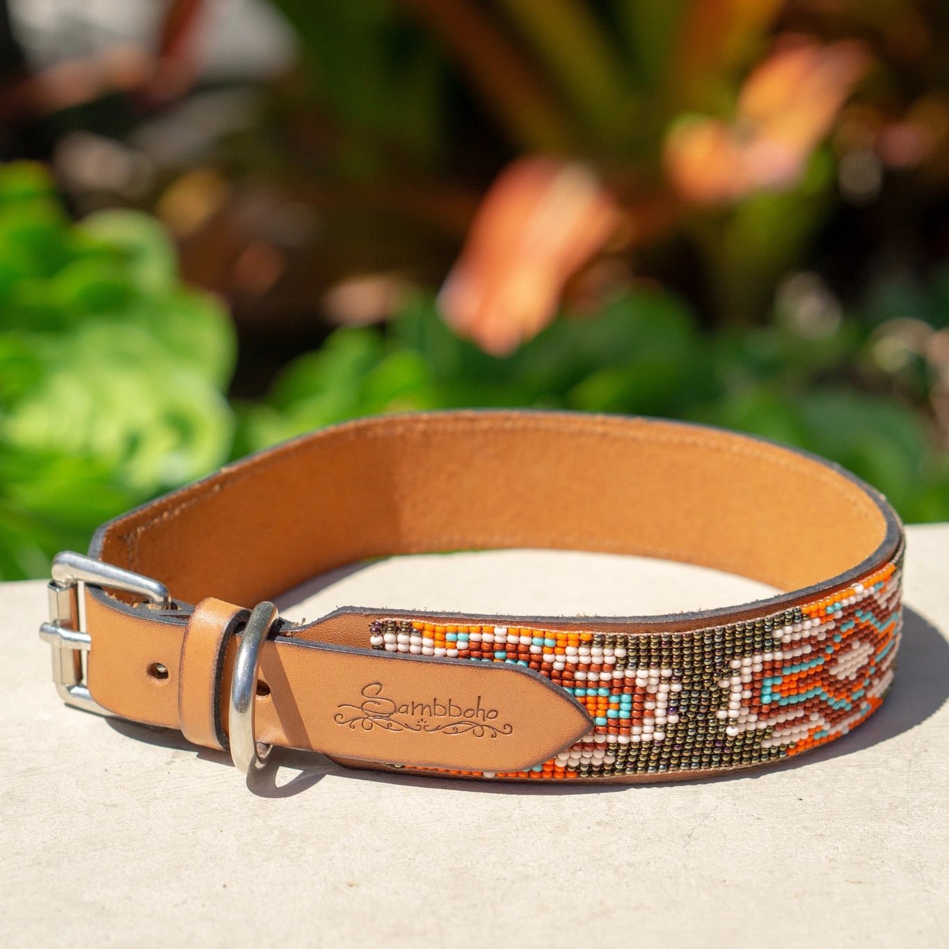 Boho Chic Sambboho Dog Collar
