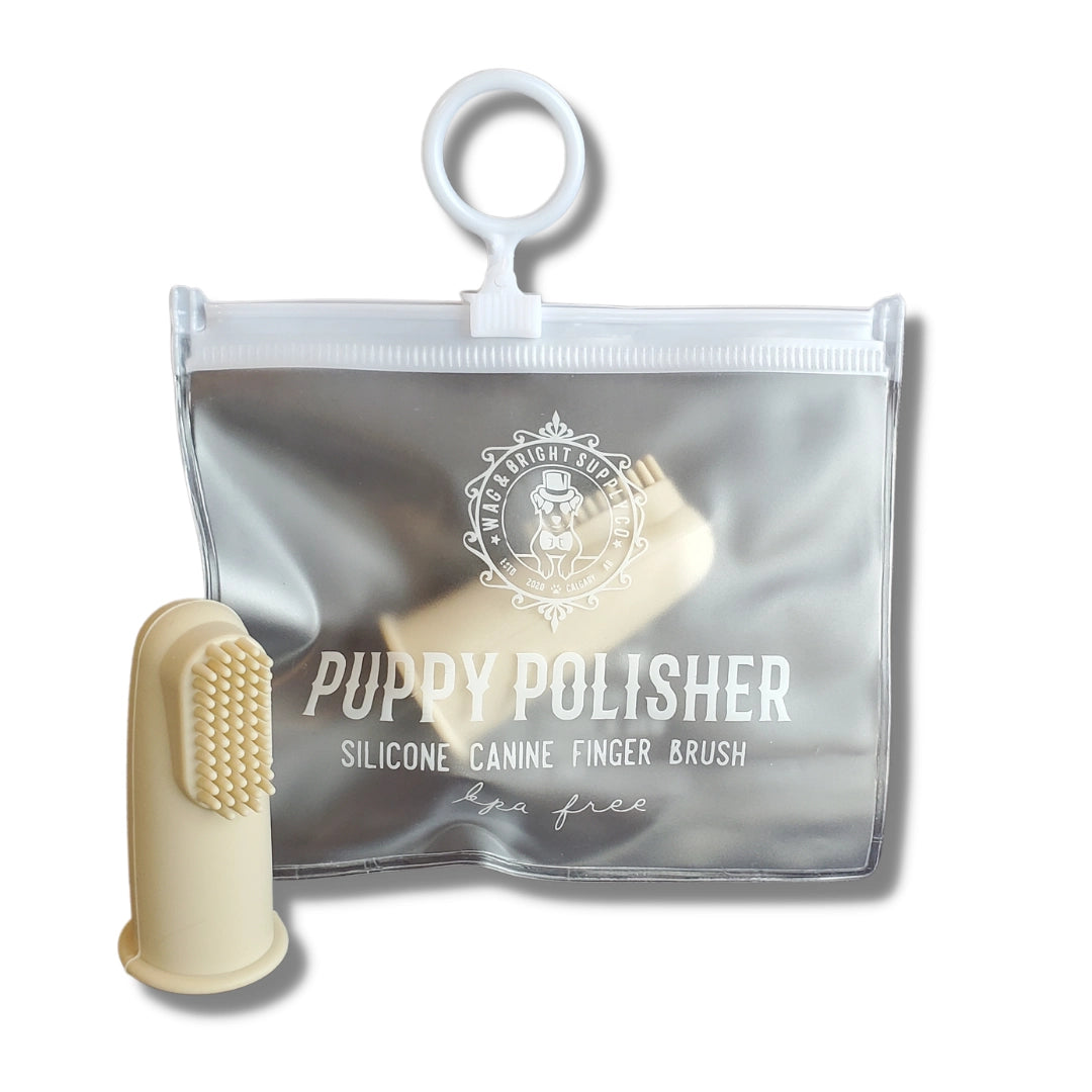 Wag And Bright Puppy Polisher Finger Brush (One Size)