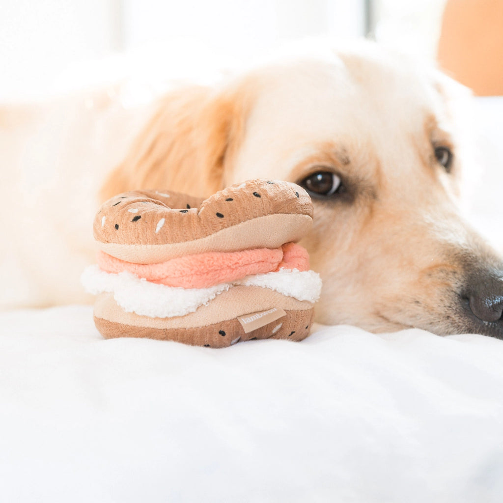 Lambwolf Collective Bagel + Pickle Enrichment Toy