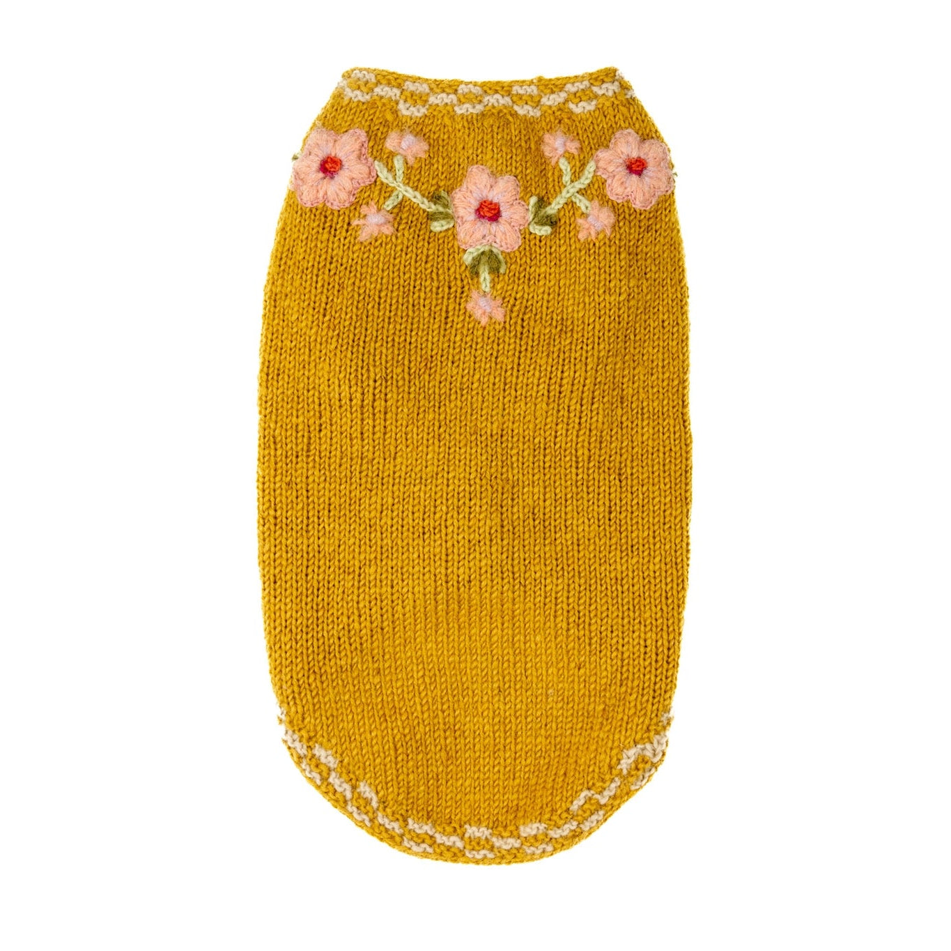 Eileen Dog Sweater - Mustard