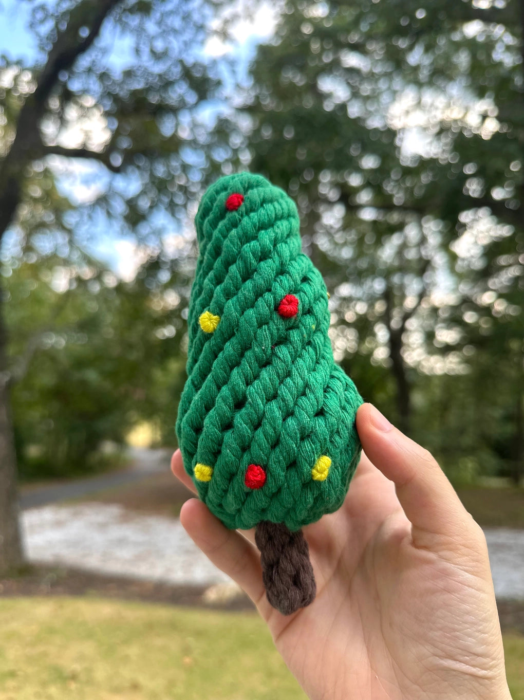 Monli Christmas Tree Dog Toy