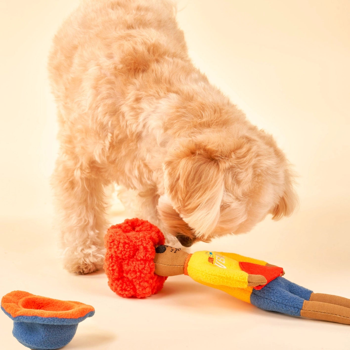 The Furry Folks Surfer Hooman Nosework Toy