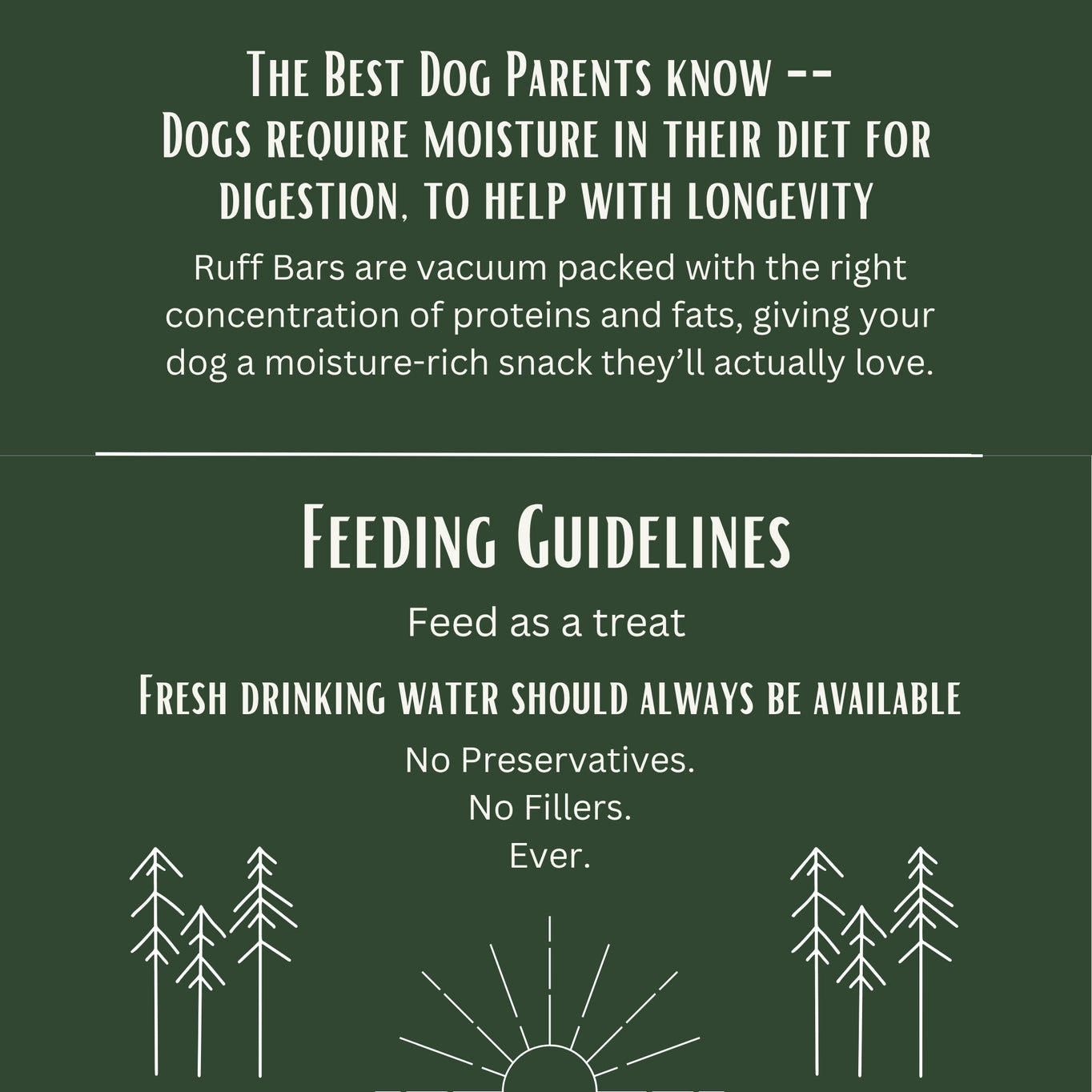 Ruff Bar Pork Ruff Bars - the First Protein Adventure Bar For Dogs