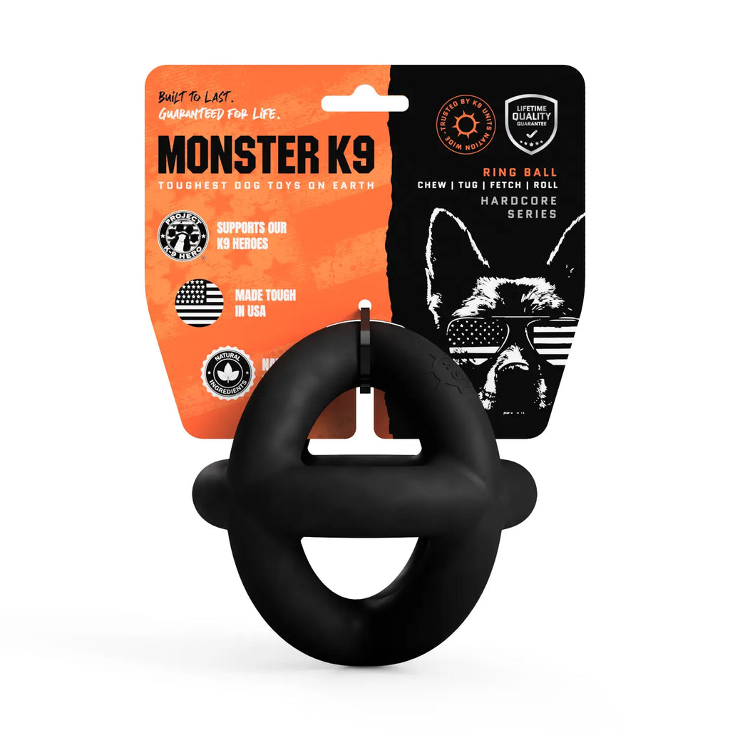 Monster K9 Ring Ball Dog Toy