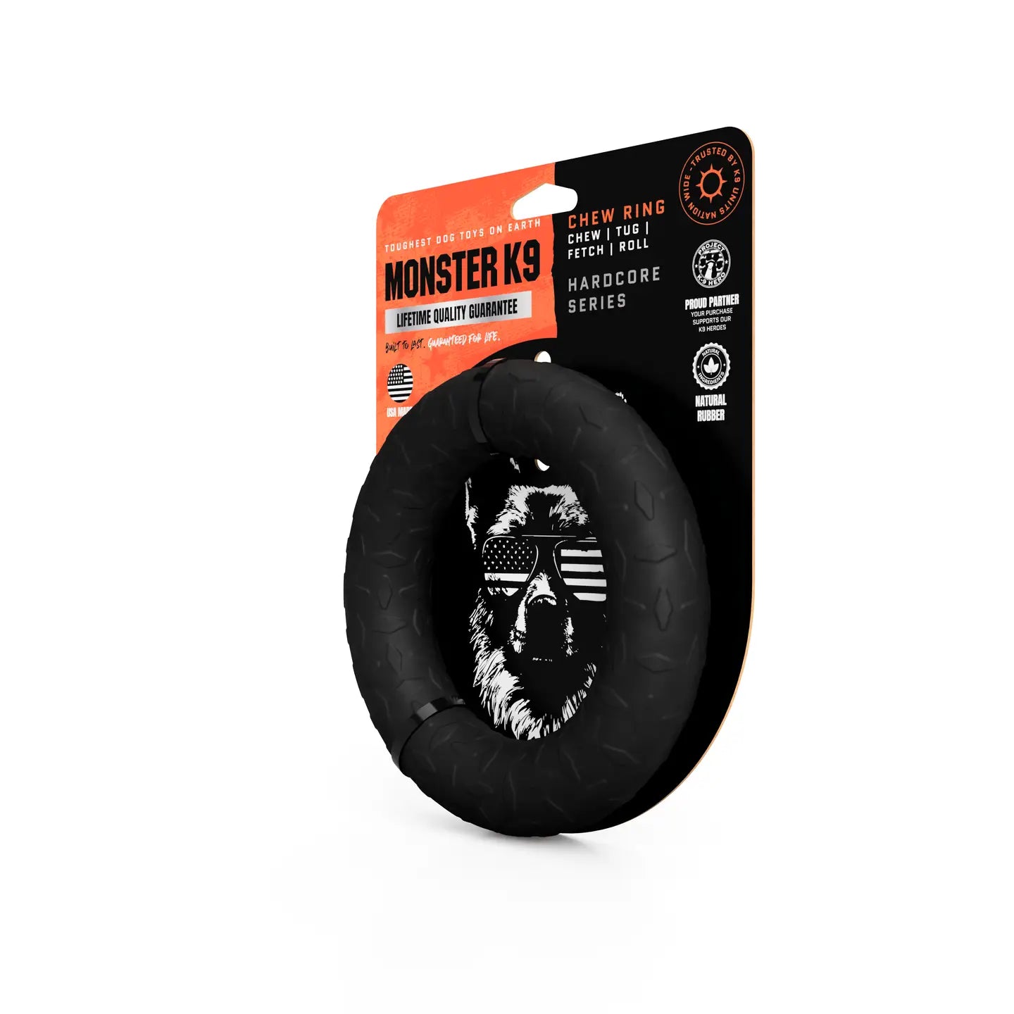 Monster K9 Chew Ring Dog Toy