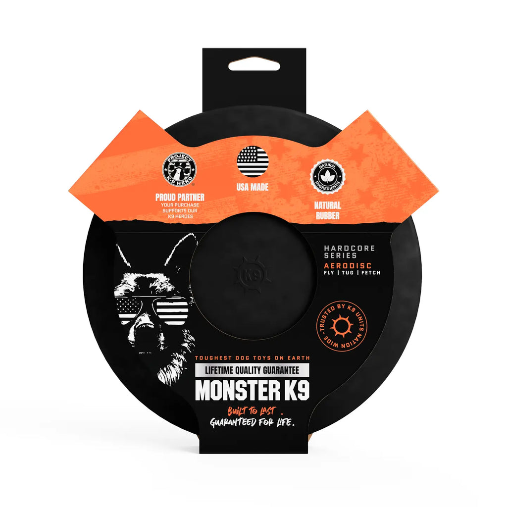Monster K9 Aero Disc Dog Toy
