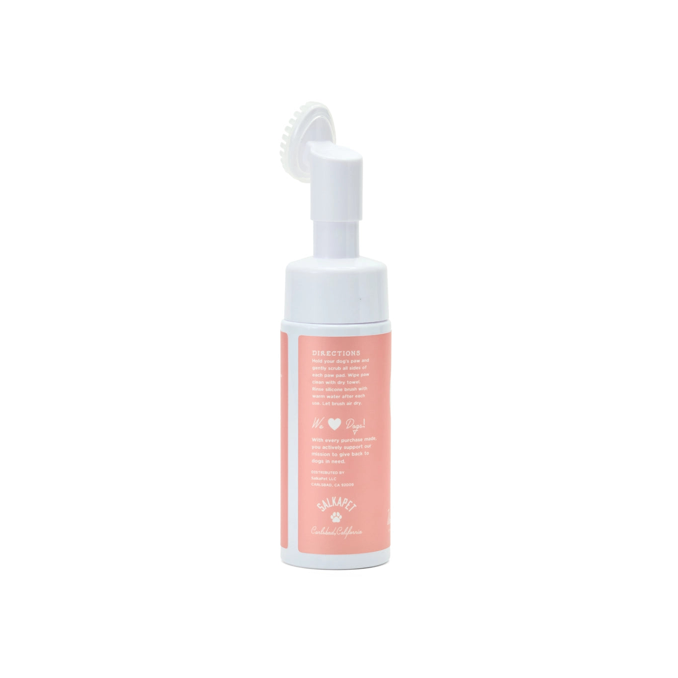 SalkaPet Rinse-Free Dog Paw Cleanser with Aloe + Witch Hazel