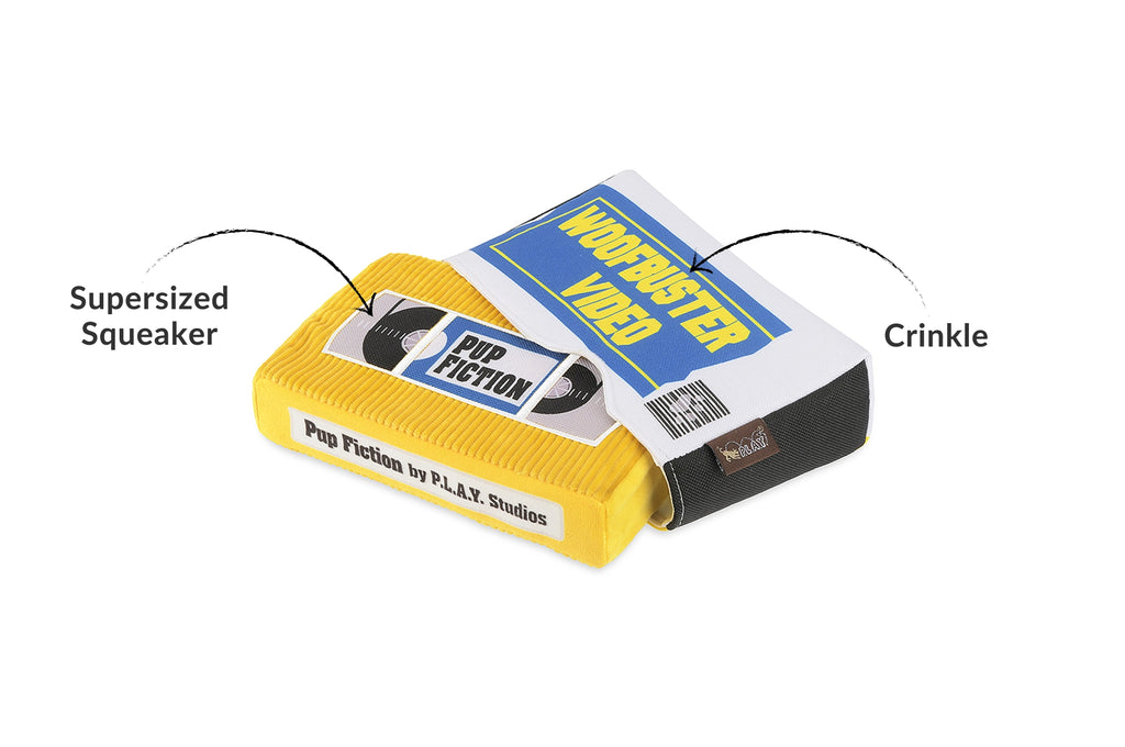 PLAY Pet Brand 90s Classic - Woofbuster Video Tape