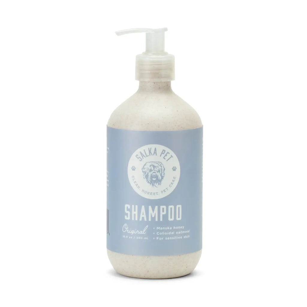 SalkaPet Natural Dog Shampoo With Oatmeal + honey